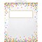 Ashley Productions Hanging Confetti Pattern Storage/Book Bag, 11in. x 16in., 12PK 10580 - alternate 2